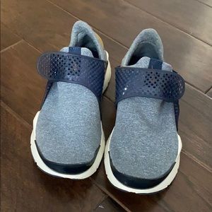 Nike sock sneakers blue size 8! Brand new!